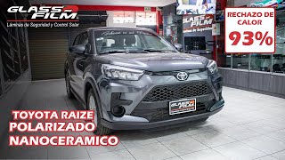 🚗 POLARIZADO SIN PERMISO  TOYOTA RAIZE 2023 🚗 [upl. by Adli]