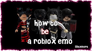 How To Be A Roblox Emo [upl. by Iggy]