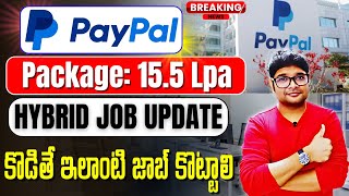 155 LPA Package  Work from Home amp Office  Many Benefits  Latest jobs in Telugu 2024VtheTechee [upl. by Romelda]