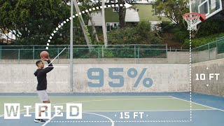 Why Shooting 95 From the FreeThrow Line Is Almost Impossible ft Steve Nash  WIRED [upl. by Esila]