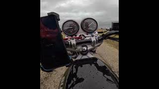 CRAZY WHEELIE ON OLD 500CC foryou wheelie motorcycle gopro shorts recommended racing bike [upl. by Bej]