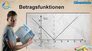 Funktionen  Betragsfunktionen  Oberstufe ★ Wissen [upl. by Publias391]