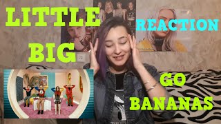 Little Big  Go Bananas MV REACTION [upl. by Hedve]