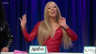 Pangina Heals As Mariah Carey On The Snatch Game  Rupauls Drag Race UK VS The World [upl. by Ahsiakal]