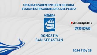 Politika orokorrari buruzko urteko adierazpena  Declaración anual de política general 281024 [upl. by Eesdnil706]