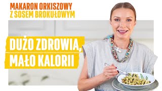 BROKUŁOWE SZALEŃSTWO czyli MAKARON orkiszowy z sosem brokułowym [upl. by Nazar]