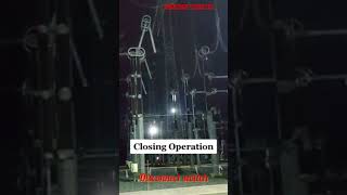 Disconnected Switch  High voltage disconnected switch  Operating of disconnect switch  isolator [upl. by Yeldnarb]