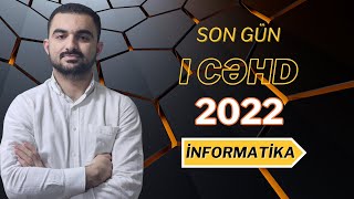 2022 QƏBUL  İNFORMATİKA [upl. by Clance]