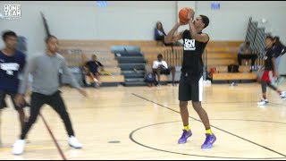 SHAQs Son Has Range Shareef ONeal Pick Up Game Highlights [upl. by Langill]