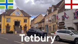 Tetbury  Cotswolds  Gloucestershire  England  UK  Europe  25062022  Town Walk [upl. by Mcgrath]