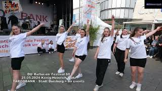 DUKulturen Festival 60 25052024 König Heinrich Platz Targobank Stadt Duisburg  ba events [upl. by Aicercul]