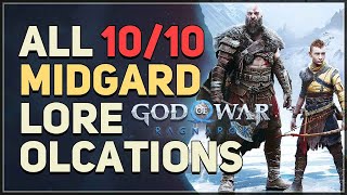 All Midgard Lore Locations God of War Ragnarok [upl. by Llesig555]