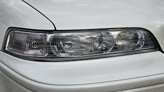 JDM Headlamp Restoration on Acura Legend [upl. by Sheline]