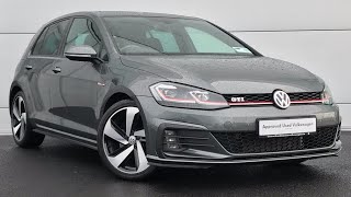 2018 VW Golf GTI Indium grey walk around [upl. by Ingemar]