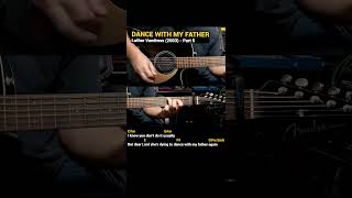 Dance With My Father  Luther Vandross Easy Guitar Chords Tutorial with Lyrics part 5 SHORTS REELS [upl. by Nahraf]