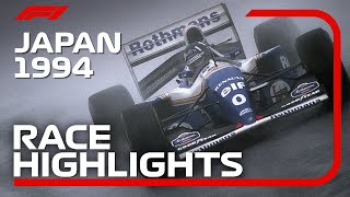 1994 Japanese Grand Prix Race Highlights  DHL F1 Classics [upl. by Landel]