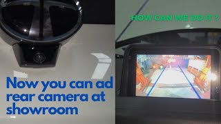 How to add rear Camera TATA NEXON pure model [upl. by Attennot]