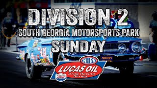 Division 2 NHRA Lucas Oil Drag Racing Series from South Georgia Motorsports Park  Sunday [upl. by Eleets99]