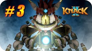 Knack 2 PS4 Gameplay Español  Capitulo 3  Al Interior de la Ruinas [upl. by Oirasor]