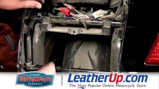 Kuryakyn Trailer Hitch for Honda GL1800 Gold Wing Installation  LeatherUpcom [upl. by Yngiram]