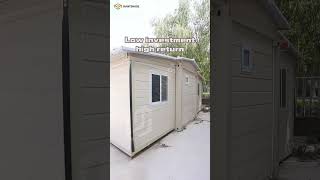 Expandable Container Housegranny house expandable container house prefabricatedhouse fyp [upl. by Hellman]