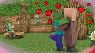 Monster School Valentines Day  Minecraft Animation [upl. by Hametaf]