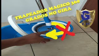 TRAPEADOR GIRATORIO 360 GRADOS NO GIRA [upl. by Sixele903]