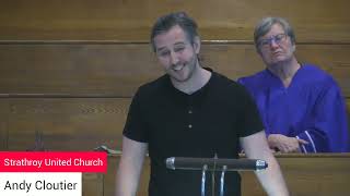 Strathroy United Church Sermon  Andy Cloutier Amy Beach Johann Kaspar Mertz Olivier Messianen [upl. by Yeldahc]