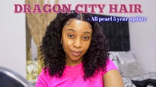 Ali Pears Hair Journey 5 Year Update and Dragon City Hair Shop D43 Review [upl. by Nyladam180]