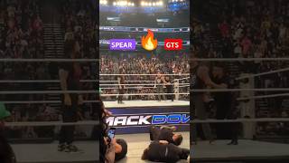 SPEAR  GTS 🤩 📽️  Romanmoxfan2010 ✨️tribalchief wwe romanreings cmpunk smackdown [upl. by Chas144]