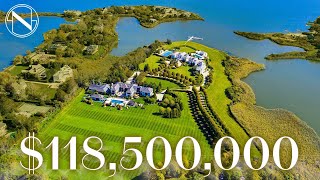 Inside The Most Expensive Hamptons Estate Sold in 2021  118500000 [upl. by Irak547]