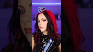 Easy Glitter Party Hair Tutorial ❄️ partyhair christmashair easyhairstyle [upl. by Rattan]