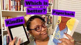 Physical Books vs Kindle vs Audiobooks📚📱🎧 Pros amp Cons [upl. by Enavi]