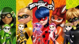 🌈MIRACULOUS LADYBUG ➕Some Marinettes friends Cosplay makeover zoe lukacouffaine sabrina [upl. by Ahsirpac]