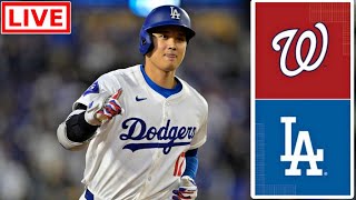 4月16日（火）ドジャース（大谷翔平）対ワシントン・ナショナルズ ライブスコア MLB The Show 24 大谷翔平 ドジャース [upl. by Wolfram]