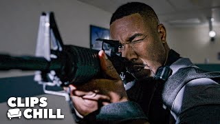 EPIC Police Station Shootout SWAT Under Siege Michael Jai White [upl. by Nedra191]