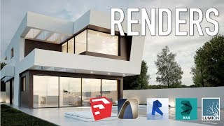 5 Programas para hacer RENDERS ARQUITECTONICOS [upl. by Eliath542]