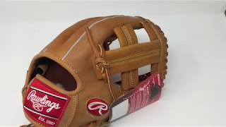 Rawlings Heart of Hide PROSPT Baseball Glove Horween Single Post Web 1175 inch [upl. by Galina]