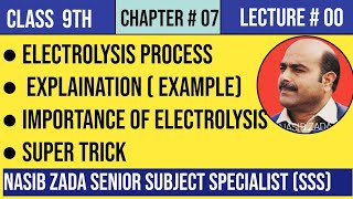 What is Electrolysis  Chemistry Class  Nasib Zada SSS  PashtoPoshto [upl. by Gav]