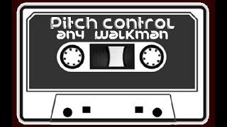 Add Pitch control to any Walkman cassette player easily  DIY [upl. by Alyks35]