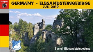 Elbsandsteingebirge – 2728 Juli 2019  MotorradTour [upl. by Chucho]