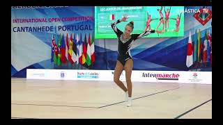 PAGELLA Ilaria ITA  JUNIOR IW qualifications Aerobic gymnastic Fig open 2024 CANTANHEDE [upl. by Ynomrah]