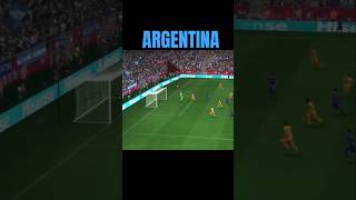 Gran definicion MOLINA  Argentina fifa23 fifaworldcup2022 ps5 futbol scaloneta [upl. by Eaj]