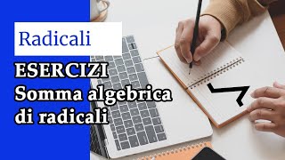 Esercizi su addizione e sottrazione di radicali  Operazioni coi Radicali p8 [upl. by Ariaic]