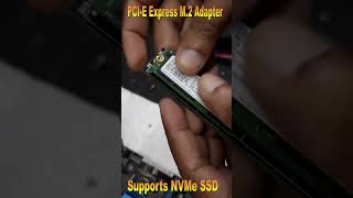 PCIE to M2 Adapter NVMe SSD M2 PCIE X1 [upl. by Riannon744]