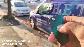 Ford Transit Connect 2017  Keetec Blade Bespoke Canbus Alarm  Simple Slave Alarm  From £449 [upl. by Infeld]