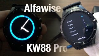 Alfawise KW88 Pro 3G Smartwatch  Unboxing [upl. by Santini711]