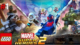 LEGO MARVEL SUPER HEROES 2 Gameplay Walkthrough Part 1  No Commentary [upl. by Ecyt]