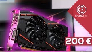 Die WIRKLICH BESTE Grafikkarte für 200 Euro  GIGABYTE RX 580 4G im Test [upl. by Nylednarb]