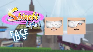 Shindo Life Face ids [upl. by Ilarin]